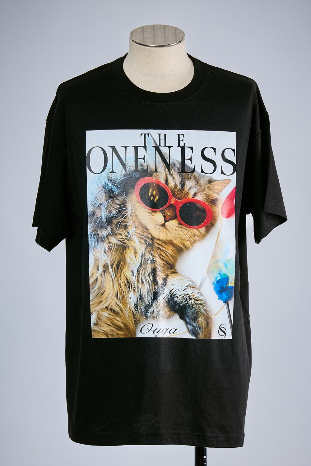 TENJIKU T-Shirt(Ouga) / Super Givers × THE ONENESS  犬猫保護活動チャリティー Tシャツ