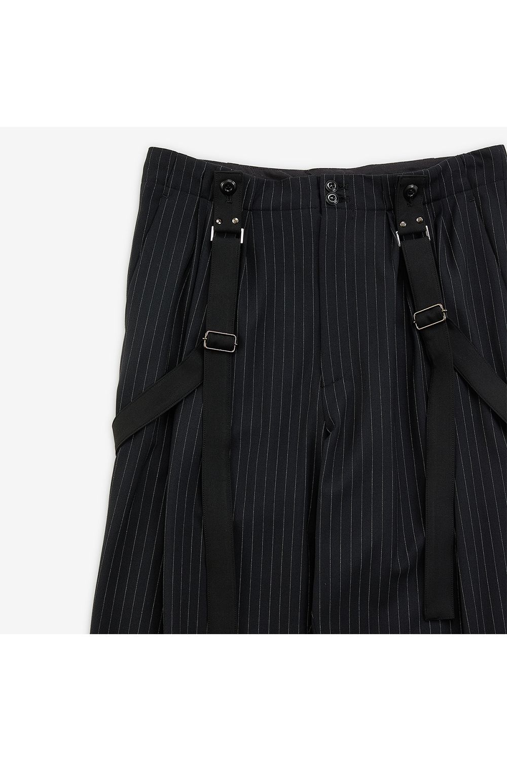 Suspenders 4tuck trousers / サスペンダー 4タック トラウザーズ