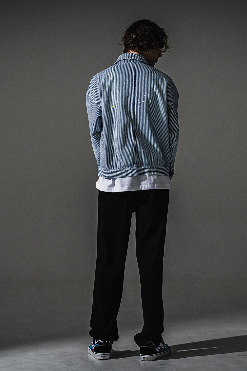 CHRIS EASY WIDE TUCK PANTS / ブリスターニット クリス イージー ワイドパンツ