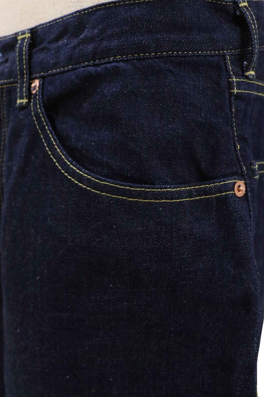 ORGANIC COTTON 12oz DENIM COCOON FIT JEANS / オーガニックコットン コクーン フィット デニム