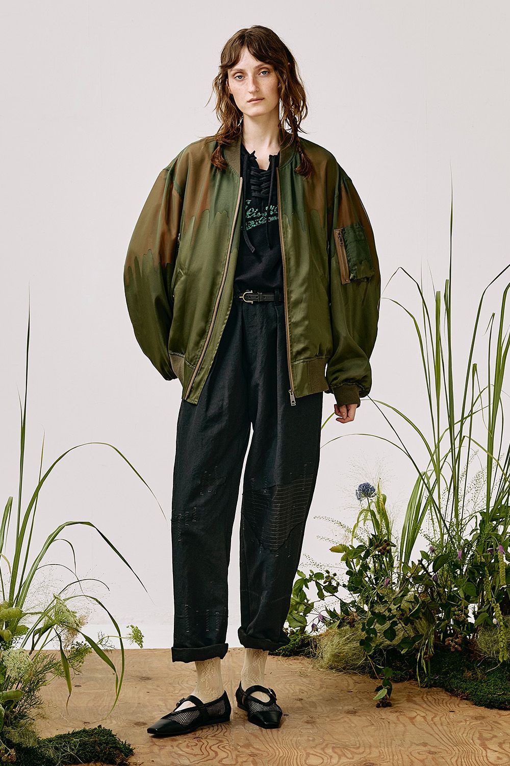 Wool linen repair PT / ウール リネン リペア パンツ