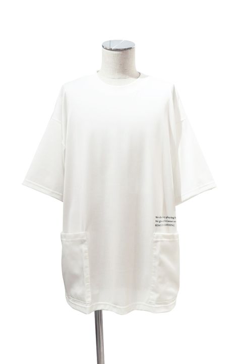 laid-back別注 SIDE POCKET OVER TEE / サイド ポケットオーバー ティーシャツ