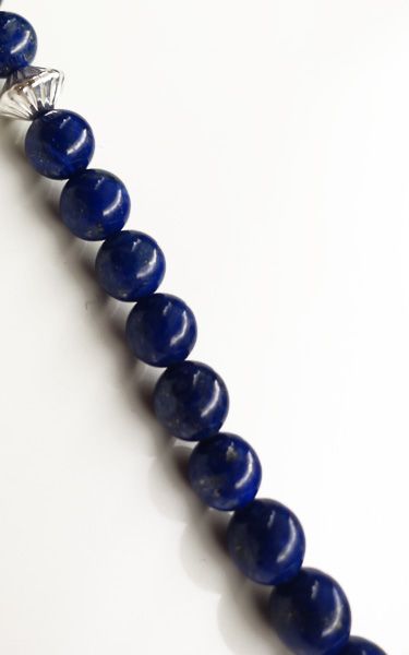 Stone & 8Silver Beads 2Way Long Necklace / ストーン アンド シルバービーズ ツーウェイ ロングネックレス
