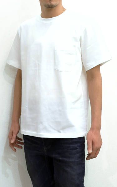 n.hoolywood  白Tシャツ　16RCH  ポケットTシャツ