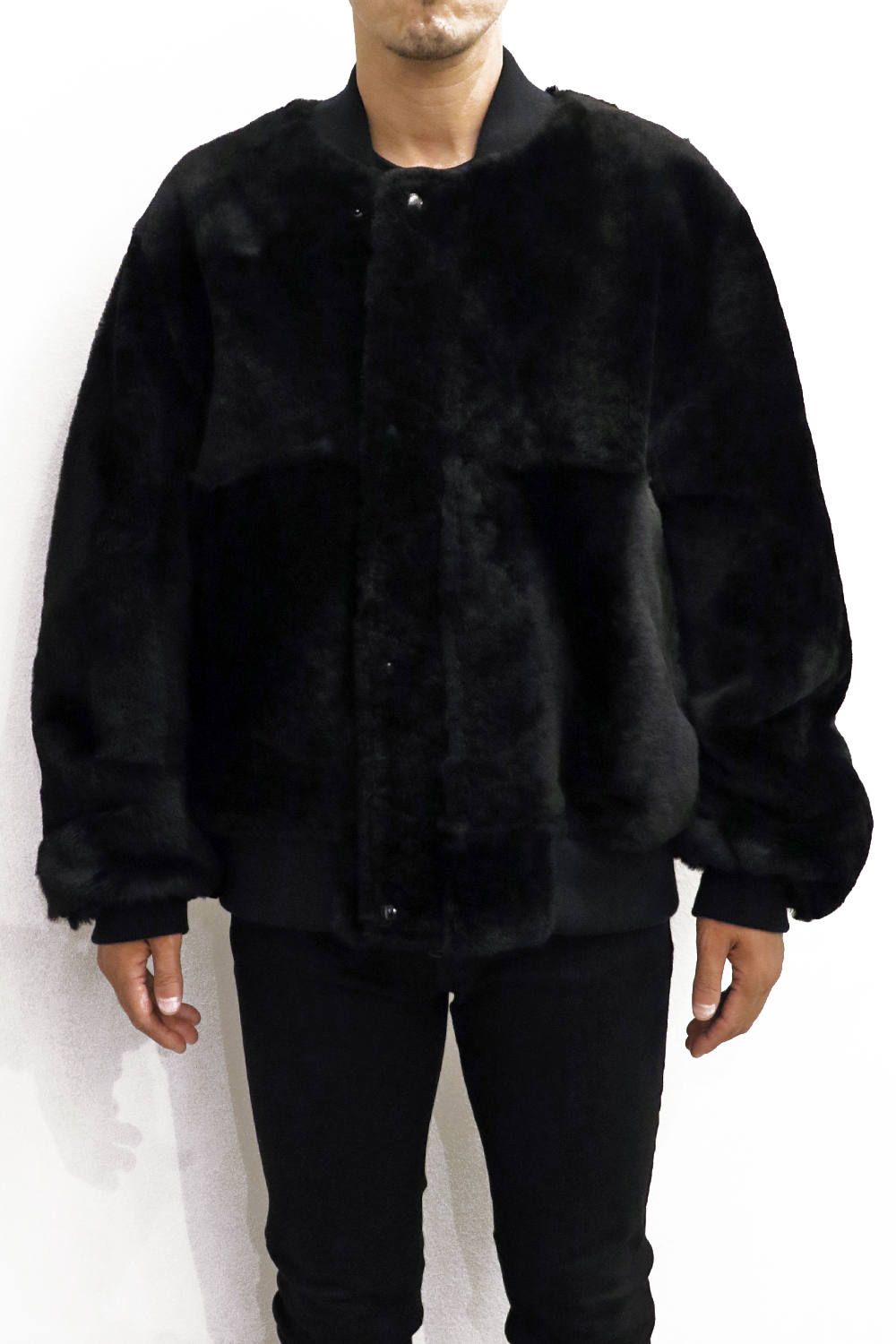 FORSOMEONE - Reversible Fur Bomber Jacket / リバーシブル ファー