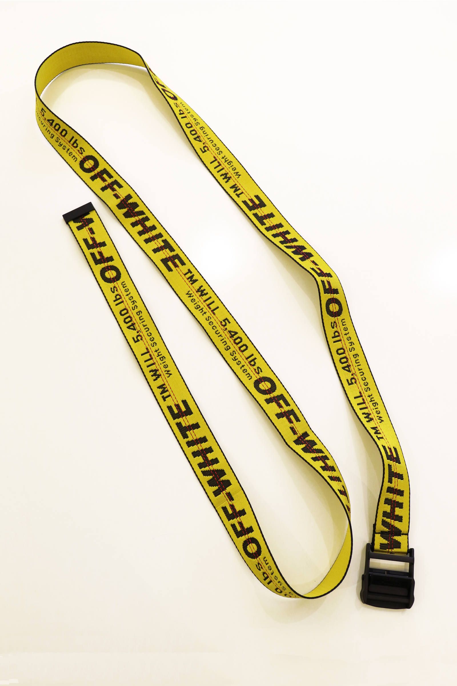 OFF-WHITE インダストリアベルト　ロング　ブラック off white Off-White オフホワイト INDUSTRIAL BELT
