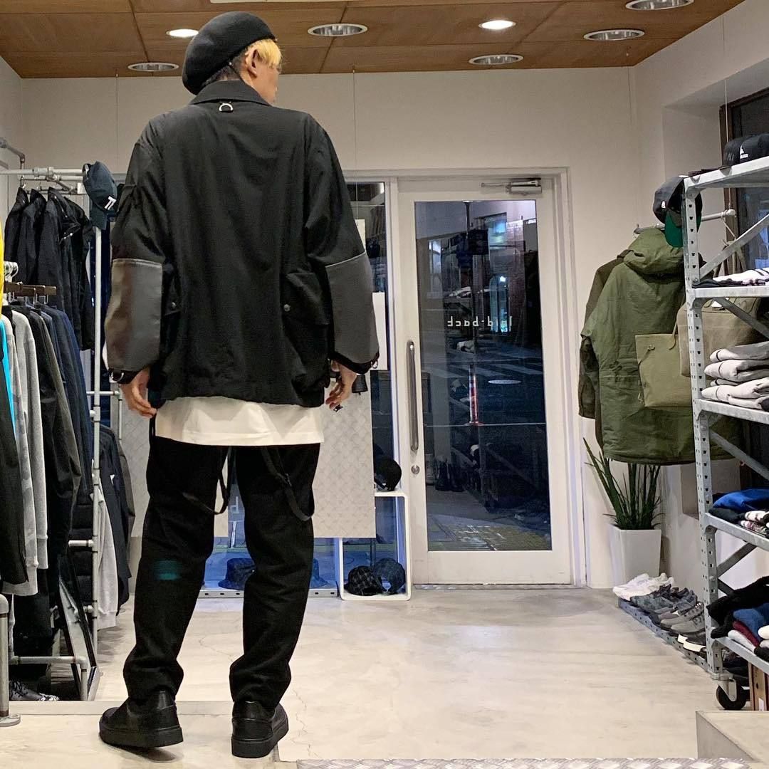 iroquois ドライギャバ 2WAY ミリタリーブルゾン