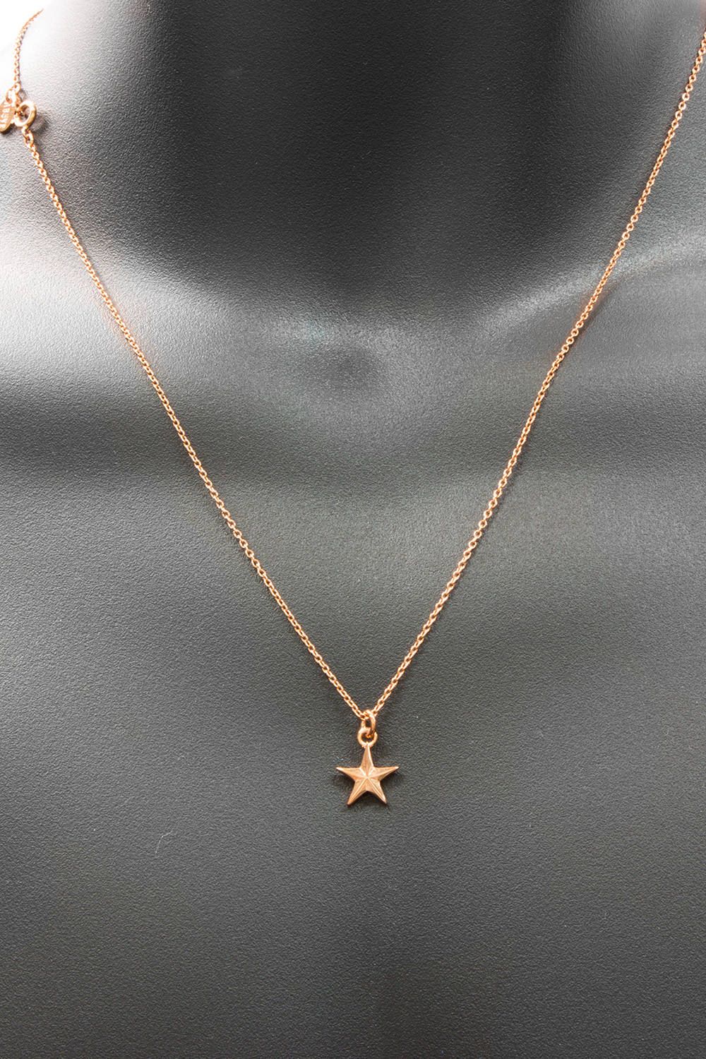 Tiny star rose gold