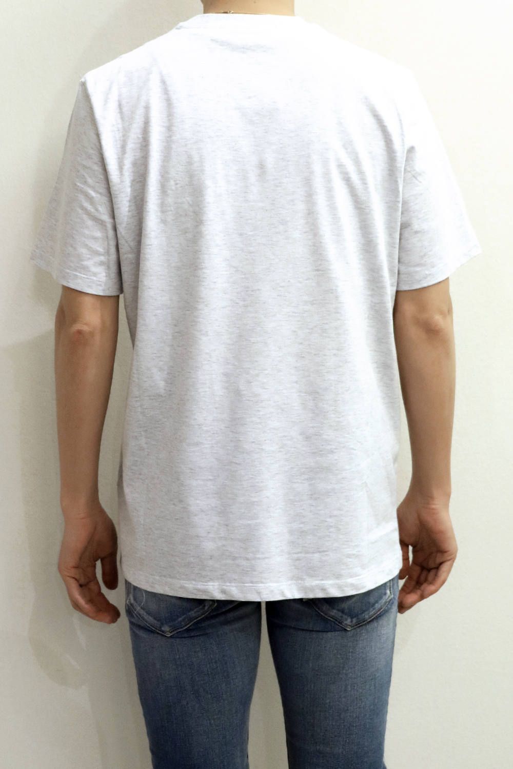 T-SHIRT WITH BRUSHSTROKE LOGO