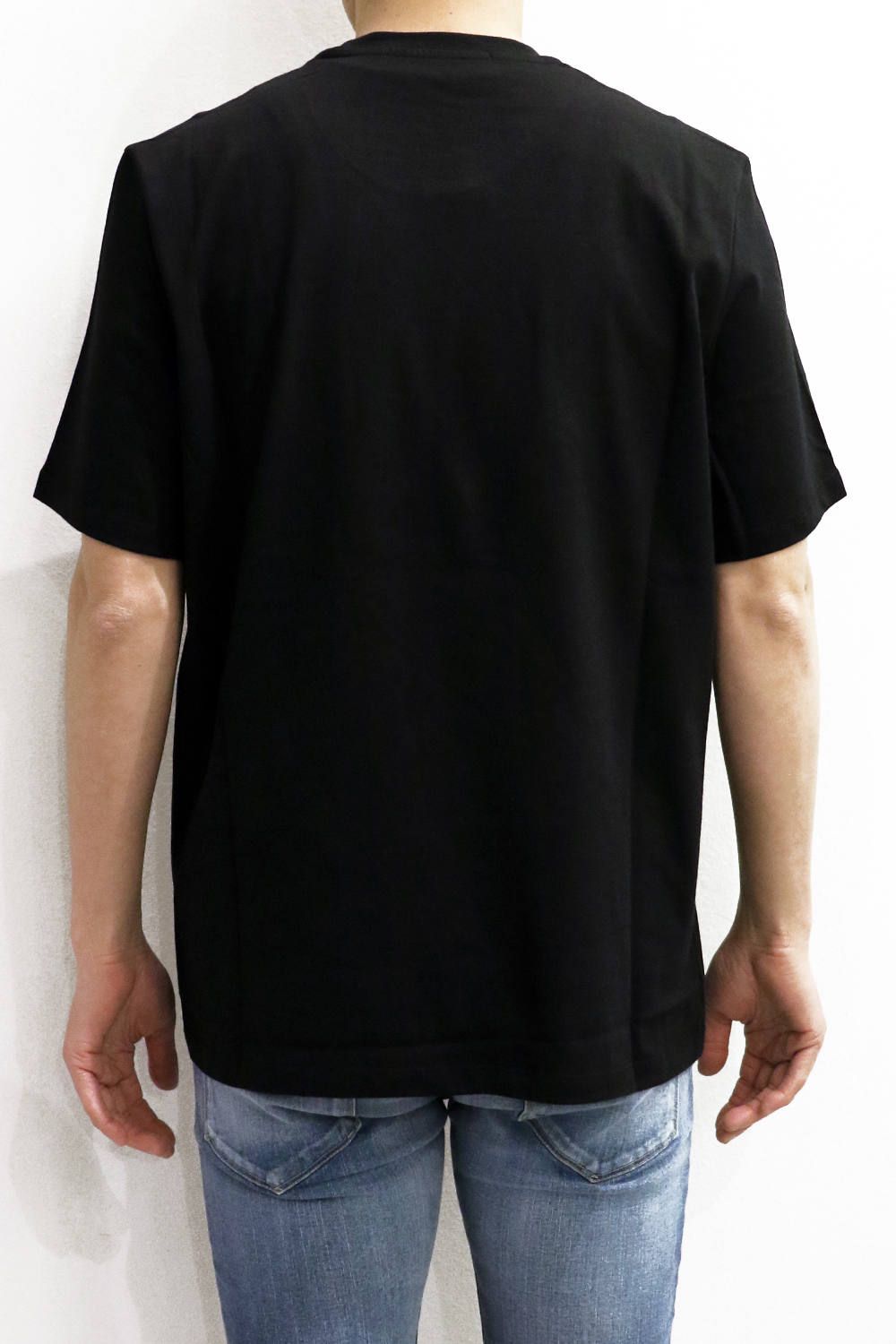 T-SHIRT WITH BRUSHSTROKE LOGO
