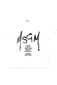 T-SHIRT WITH GRAFFITI LOGO(Lady's)