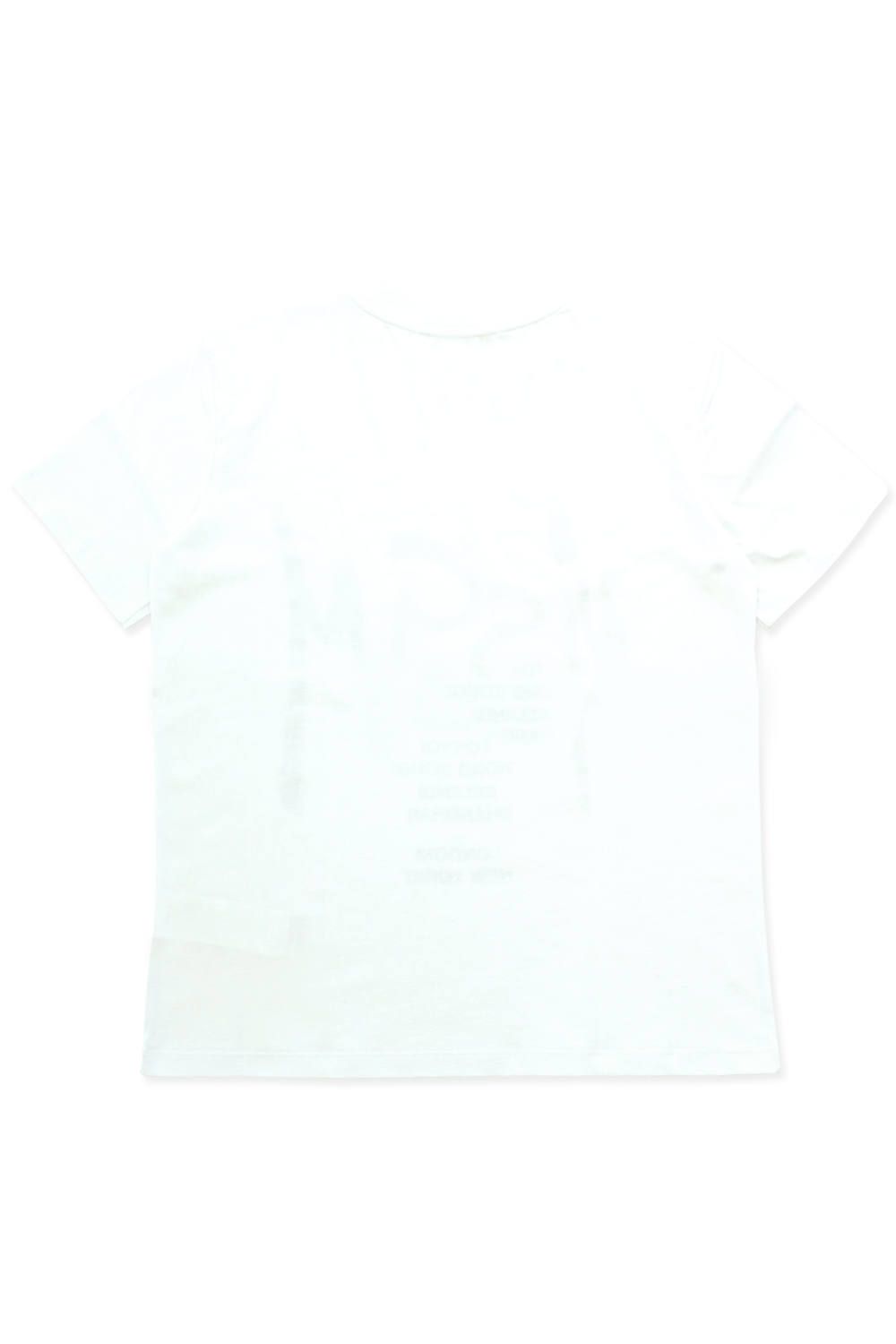 T-SHIRT WITH GRAFFITI LOGO(Lady's)
