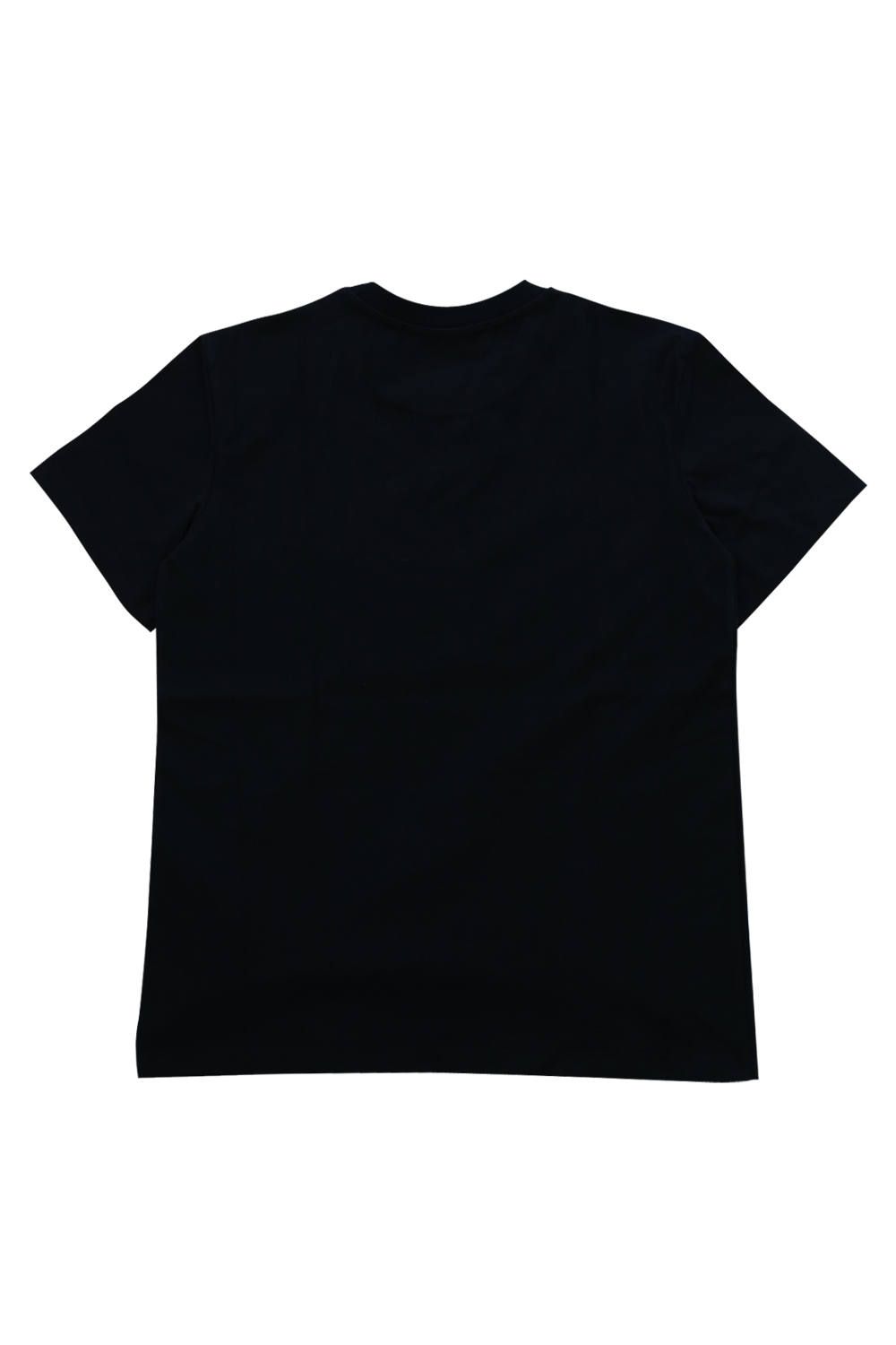 T-SHIRT WITH BRUSHSTROKE LOGO(Lady's)