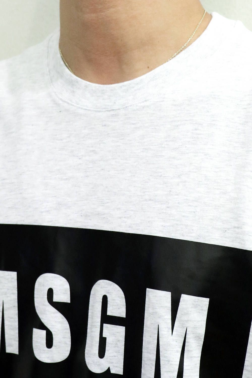 T-SHIRT WITH BOX LOGO
