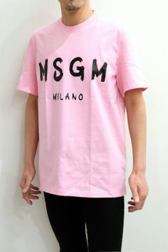 T-SHIRT WITH BRUSHSTROKE LOGO