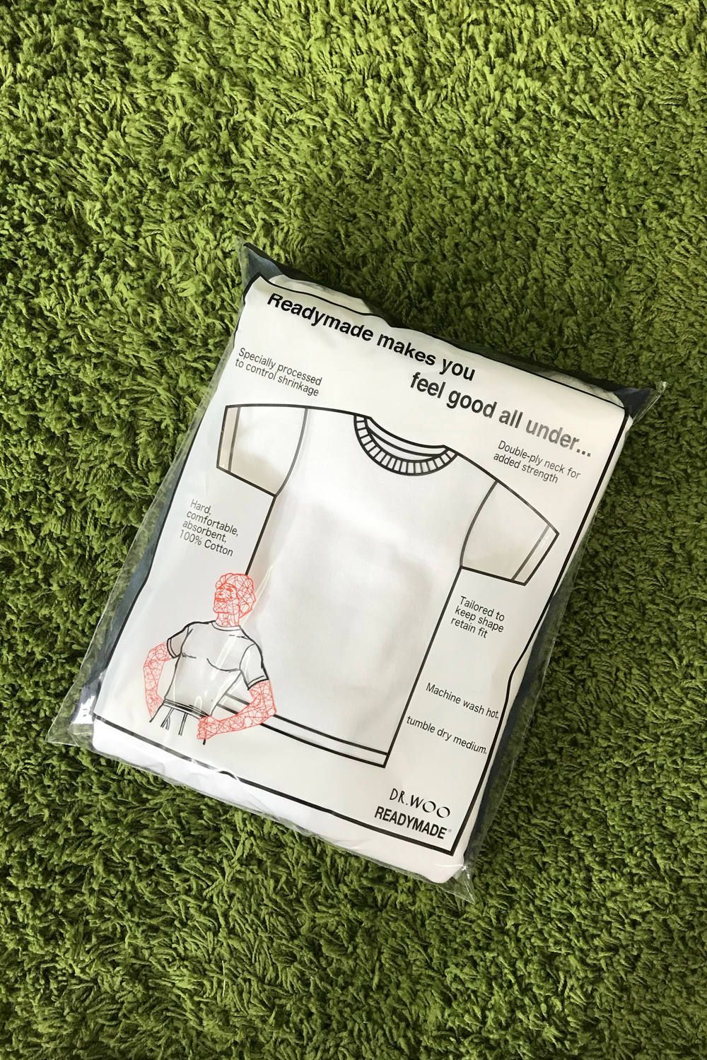READYMADE ✖︎ Dr.Woo 3 PACK TEE