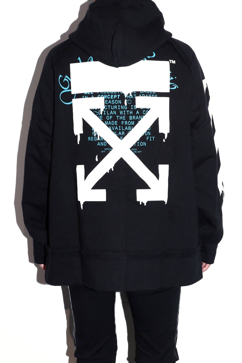 【Off-White】Dripping Arrows Incomp Hoodie