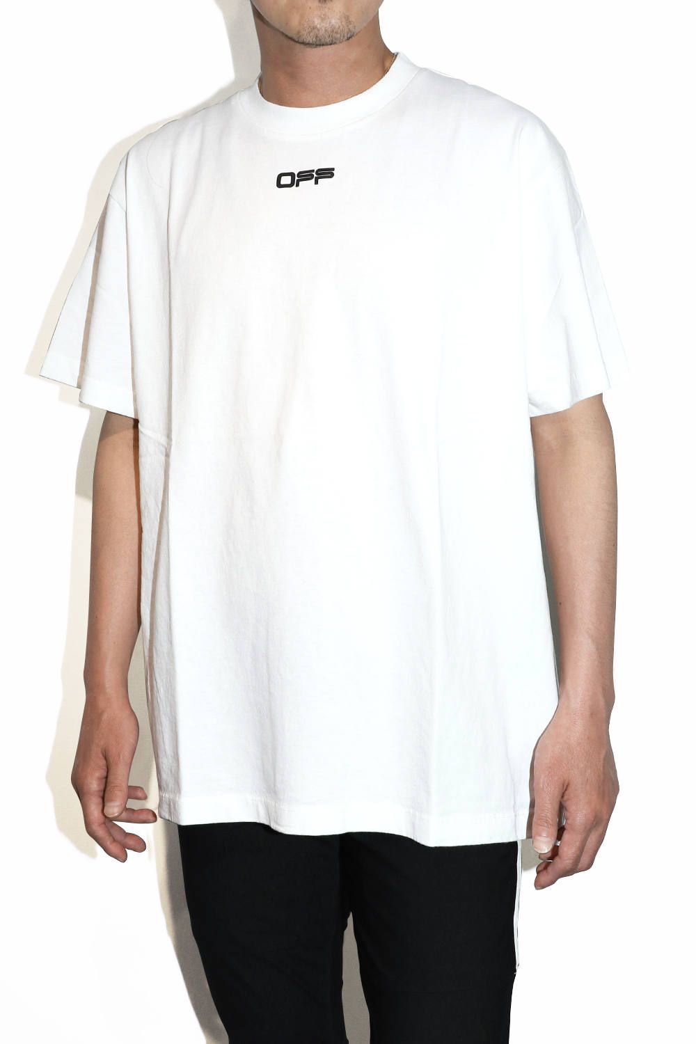OFF-WHITE - AIRPORT TAPE S/S OVER TEE | laid-back