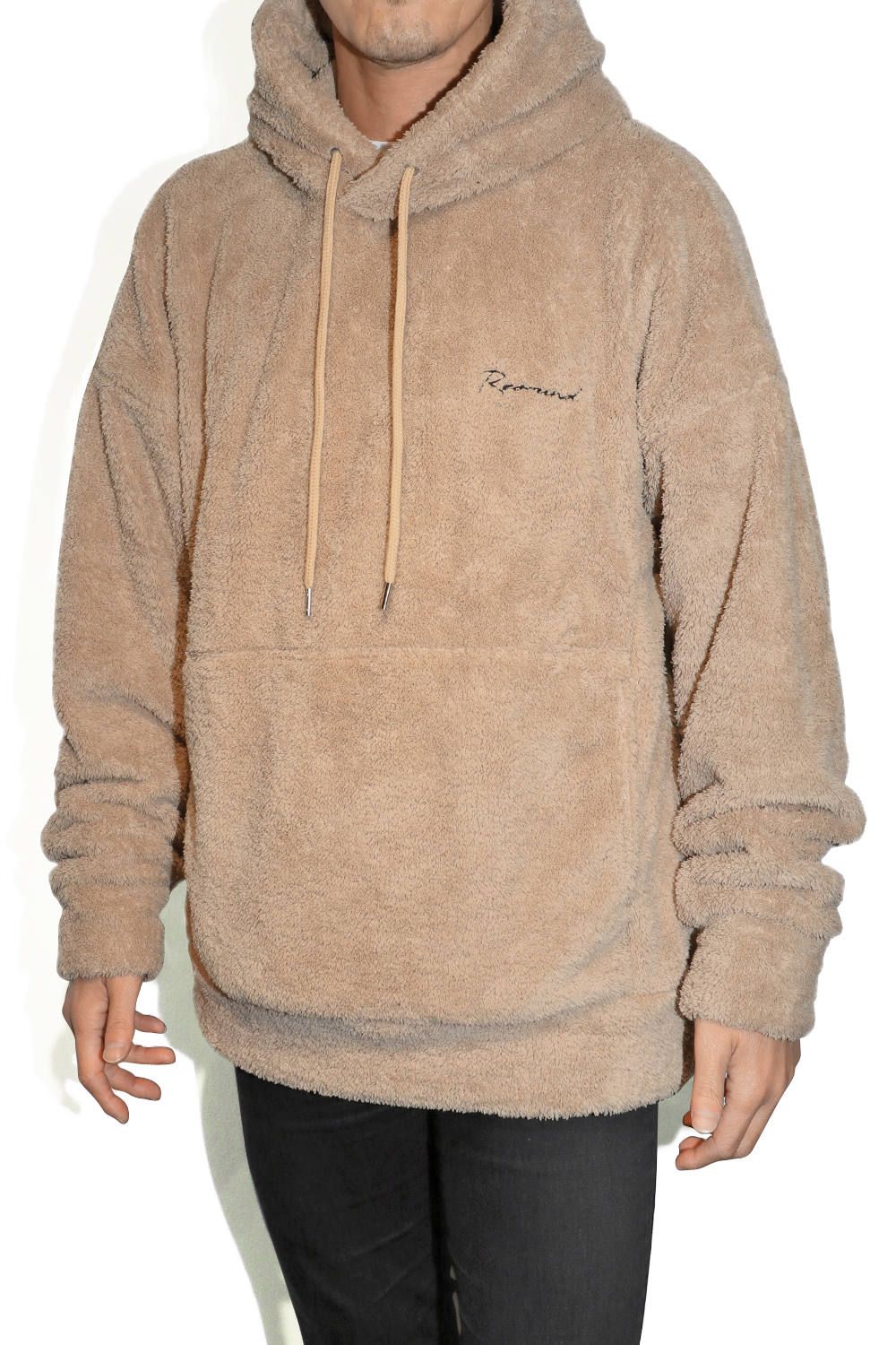 RESOUND CLOTHING - laid-back別注 BOA PILE PULLOVER HOODIE