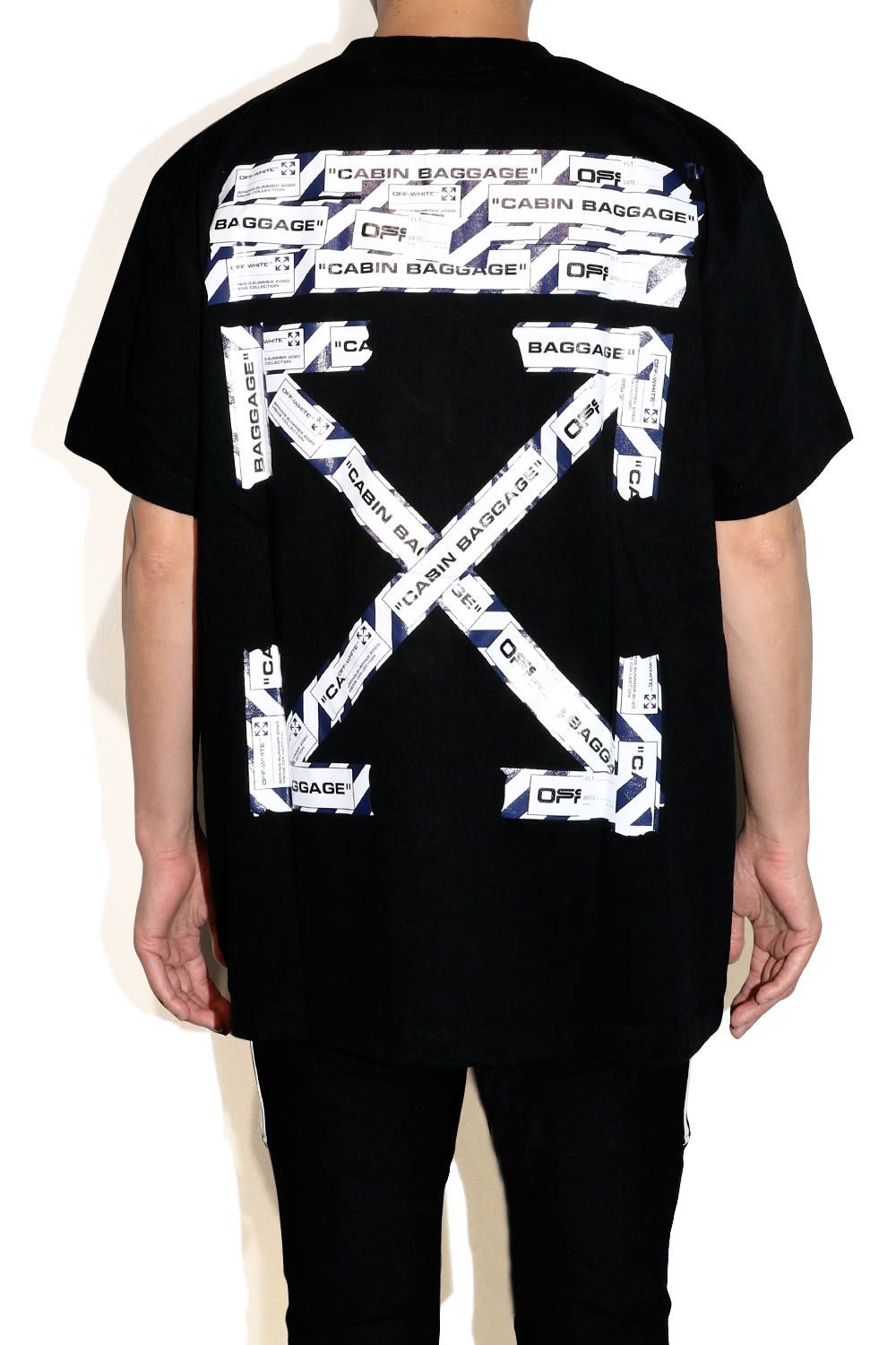OFF WHITE 20SS AIRPORT TAPE S/S  Tシャツ L