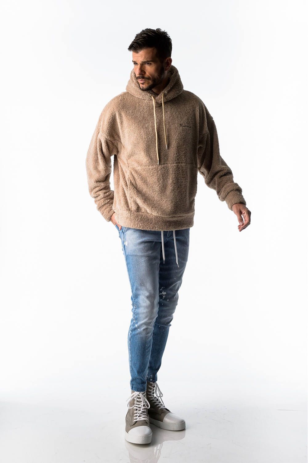 laid-back別注 BOA PILE PULLOVER HOODIE / レイドバック 別注 ボア パイル プルオーバー フーディー