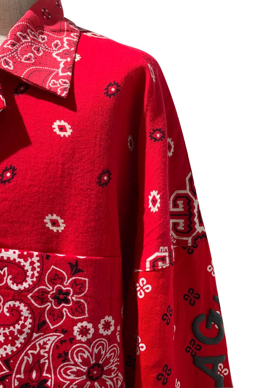 バンダナ READYMADE SLEEPING SHIRT RED BANDANA 2の通販 by