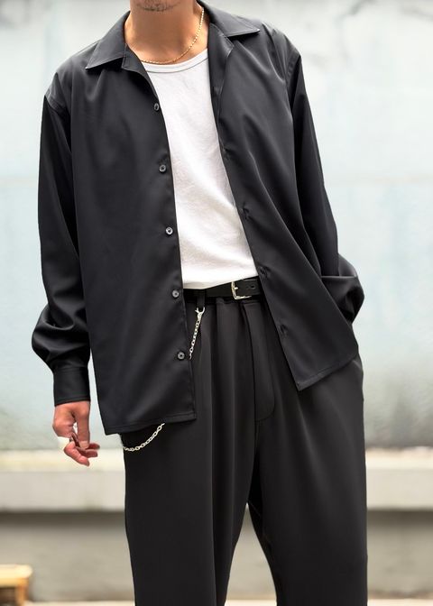 【DELAY】will shirts & Emilio DB WIDE PANTS