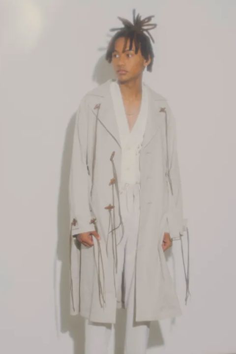 Linen toggle coat / リネン トグル コート