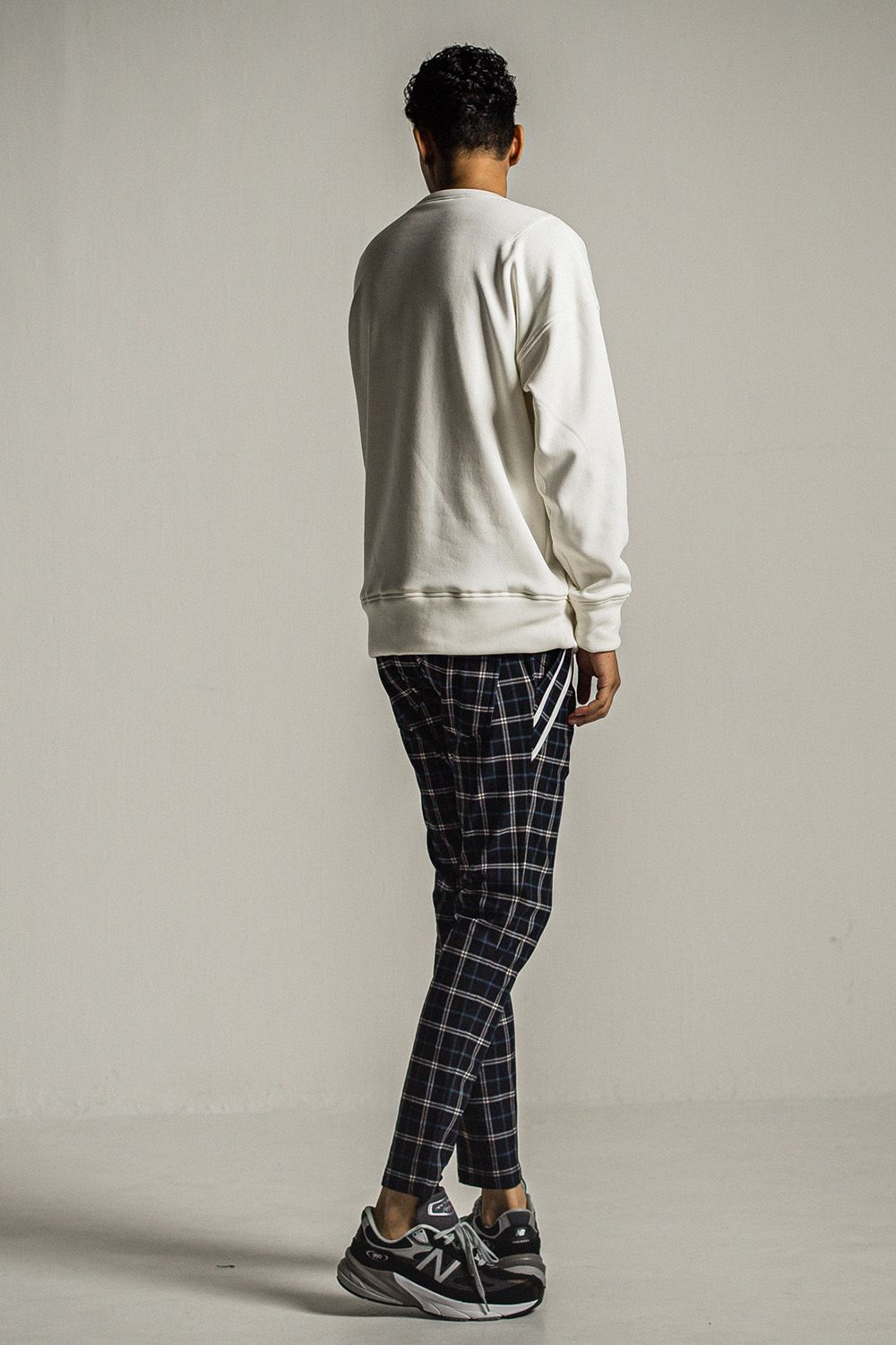 RC CHENILLE VELOURS FLEECE DROP TRAINER / RC シェニール ベロア フリース ドロップ トレーナー