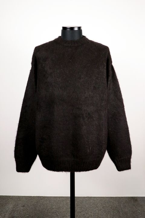 FINE ALPACA CREW NECK JUMPER /  ファイン アルパカ クルーネック ジャンパー