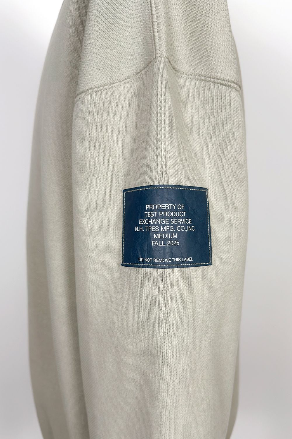 N.HOOLYWOOD TEST PRODUCT EXCHANGE SERVICE CREWNECK SWEATSHIRT  / エヌハリウッド テストプロダクトエクスチェンジサービス クルーネックスウェットシャツ