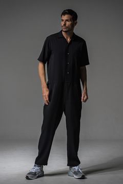 rage twill half all in one / 半袖シャツオールインワン