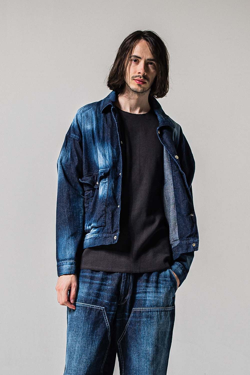 LDENIM AG FLIGHT JK / ライトデニム AG フライト ジャケット