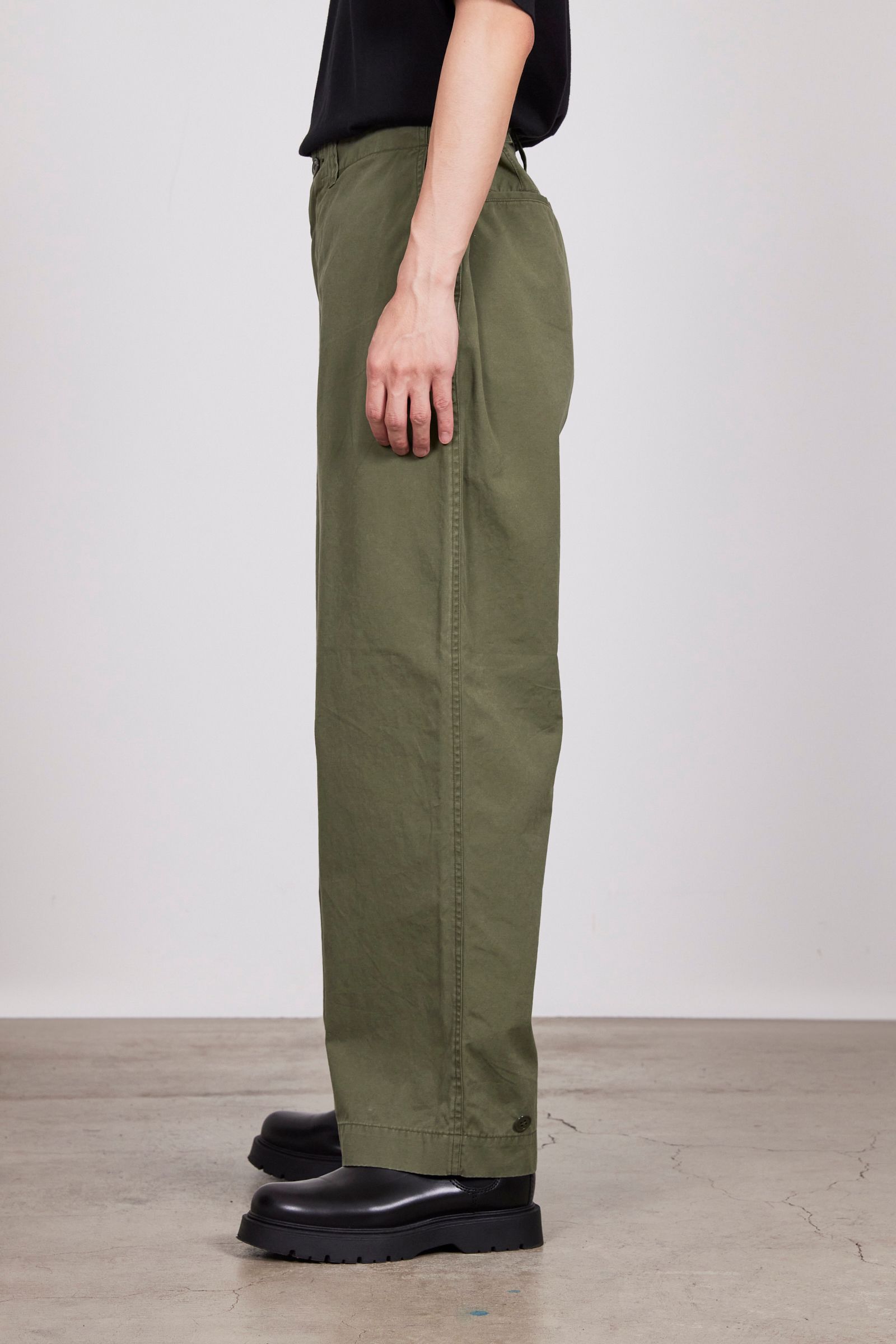 ORGANIC COTTON WEATHER CLOTH U.S. ARMY FIELD TROUSERS / オーガニックコットン ウェザークロス U.S.アーミー フィールド トラウザーズ