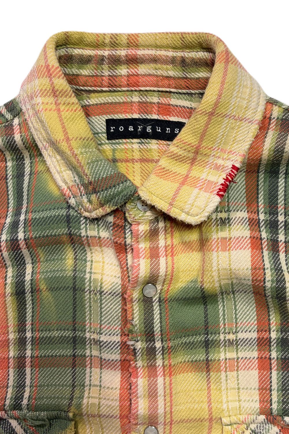 CO CHECK SHIRT / Peace / コットン チェック シャツ Peace METAL HOTFIX