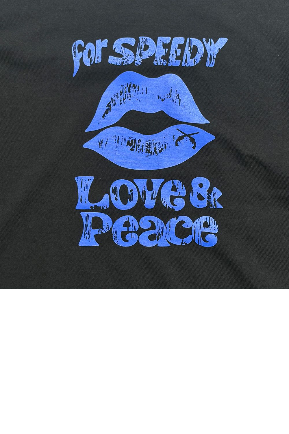 VIN/JER SS LIP PRINT / ヴィンテージ ジャージ Tシャツ リッププリント