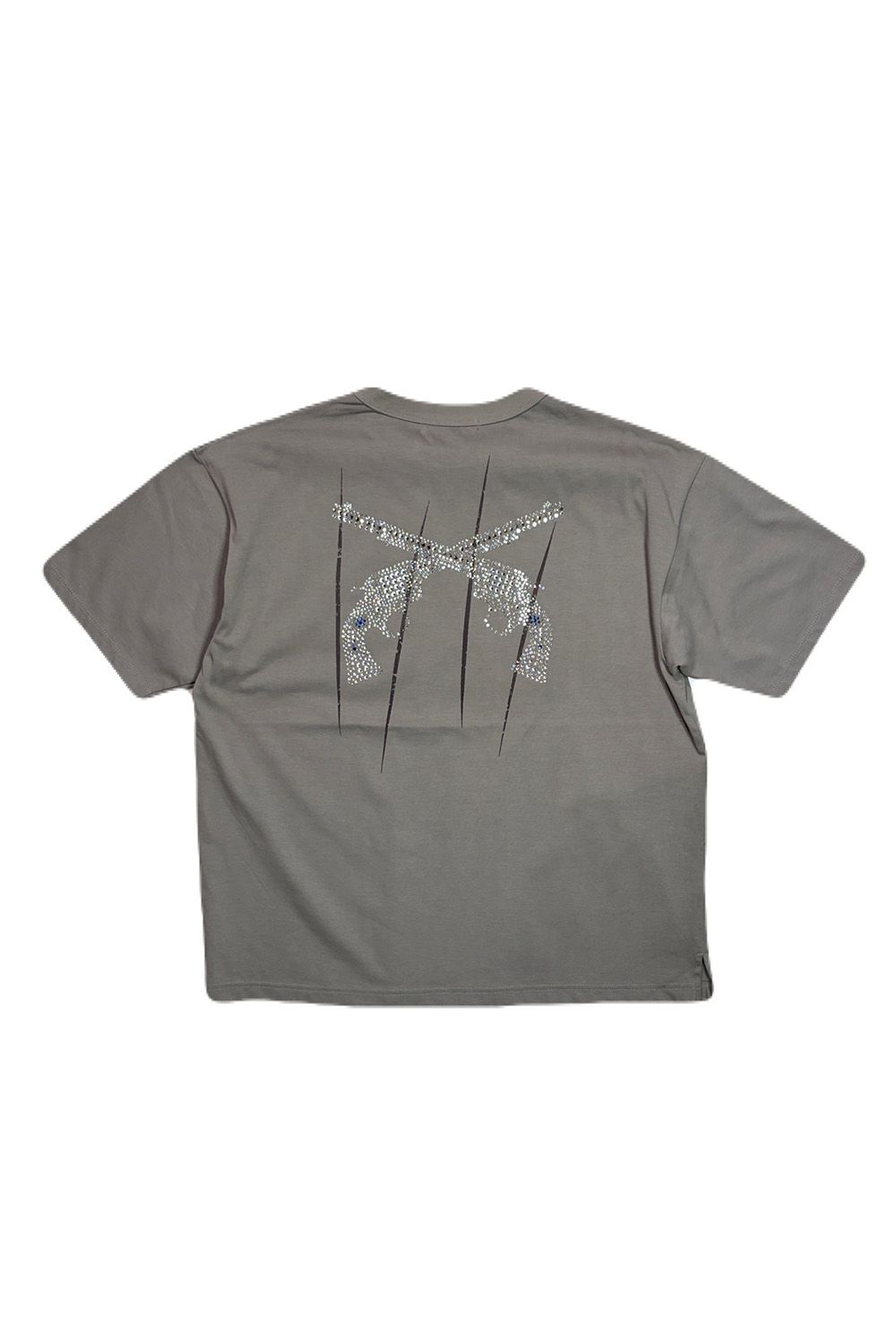 FANC/JER SS SLASH/CR / ファンクション ジャージ Tシャツ スラッシュプリント クリスタルクロスガン