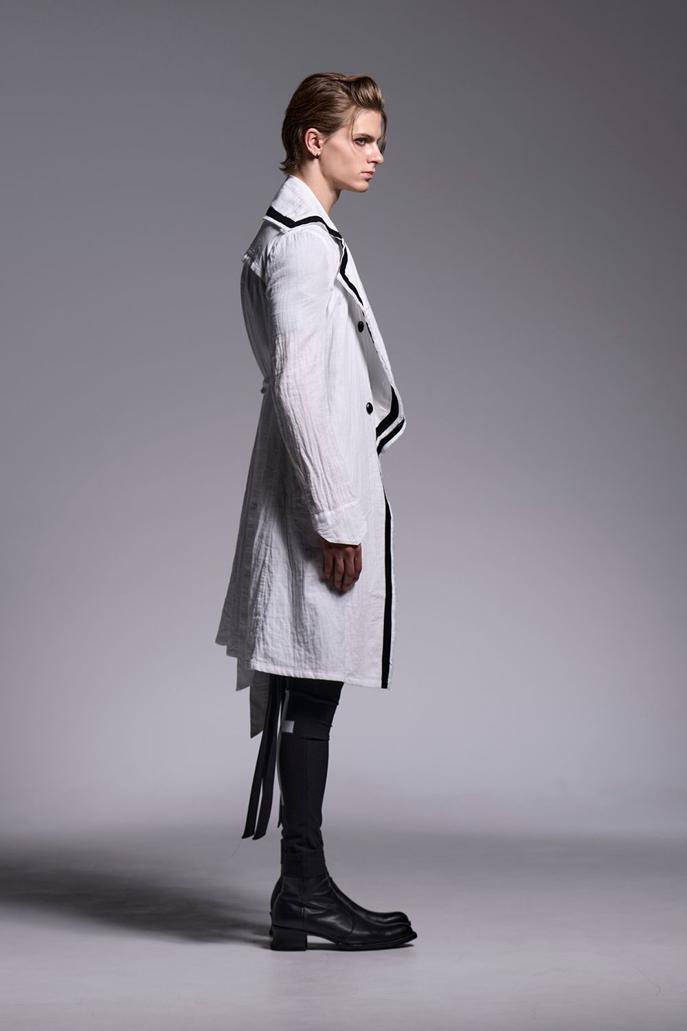 W-Gauze Napoleon Jacket / ダブルガーゼ ナポレオンジャケット