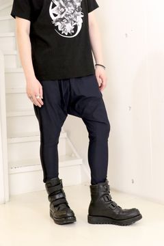 RecyclePE Jersey Line Sarrouel Pants / ライン サルエルパンツ
