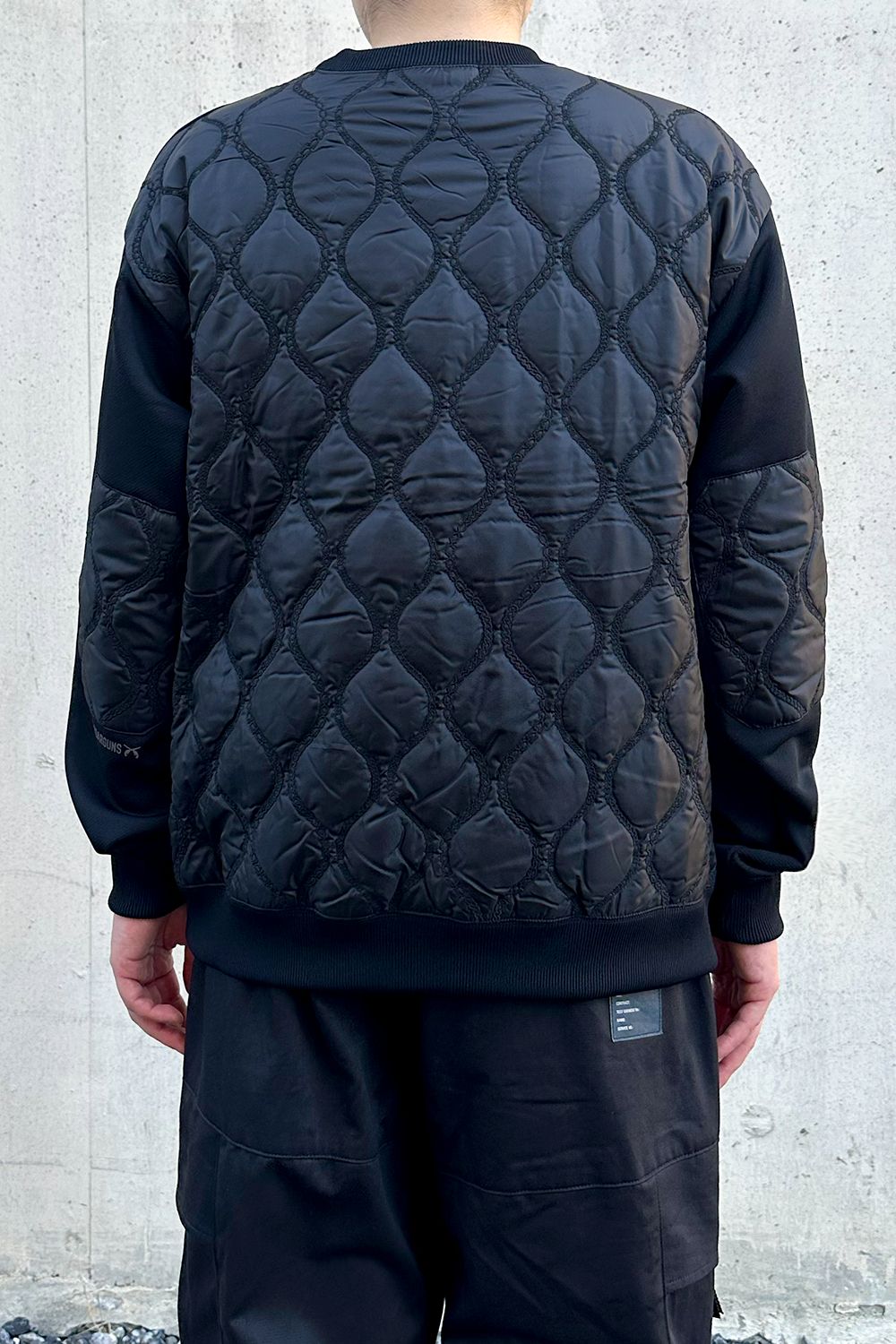 CHAIN QUILT LS T / チェーン キルティング プルオーバー