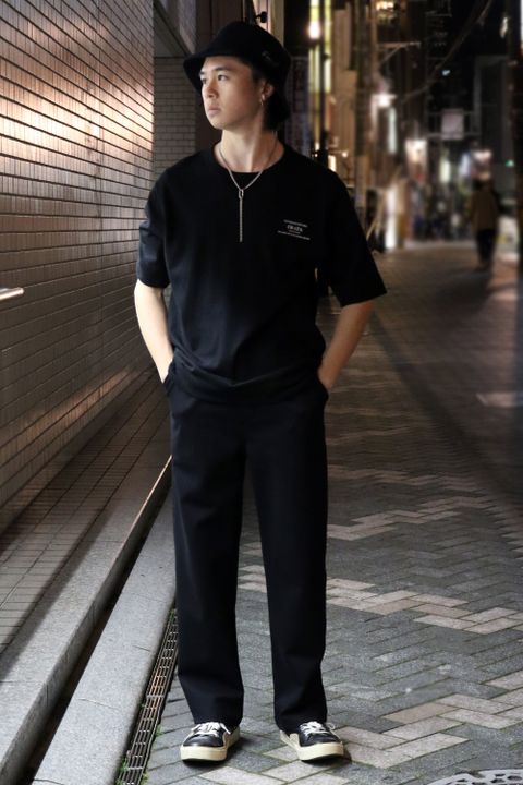RESOUND CLOTHING 好評中の”RC Jersey OVER VARSITY JACKET”スタイル