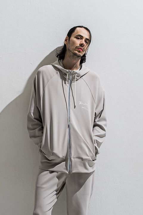 sign zip hoodie / DELAY