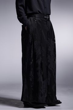Opal Wide Tuck Slacks / オパール ワイドタックスラックス