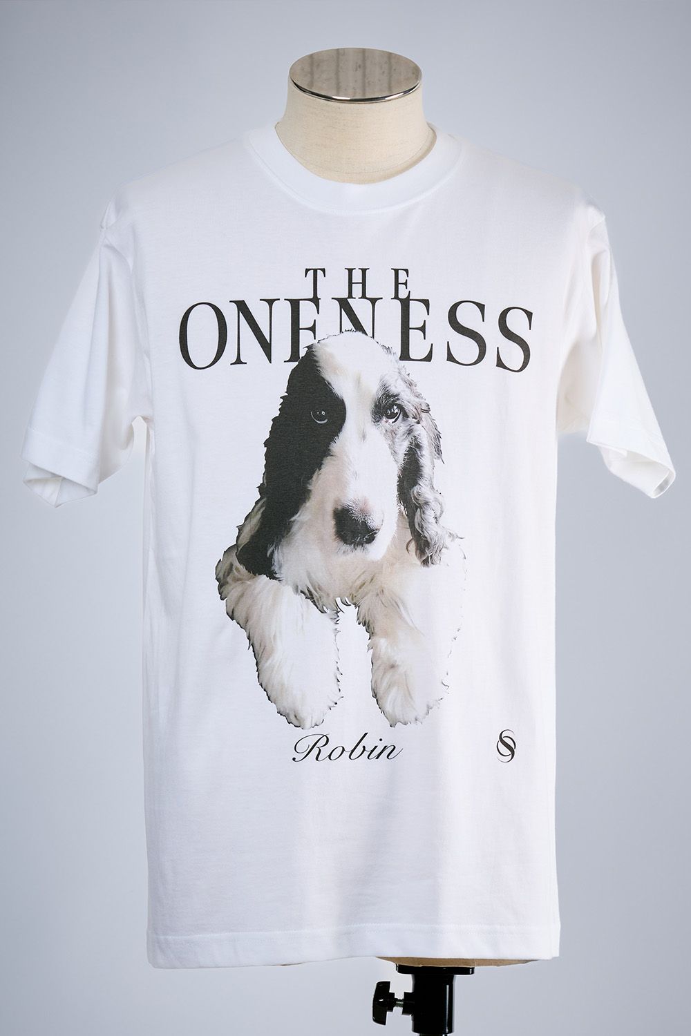 TENJIKU T-Shirt(Robin) / Super Givers × THE ONENESS  犬猫保護活動チャリティー Tシャツ
