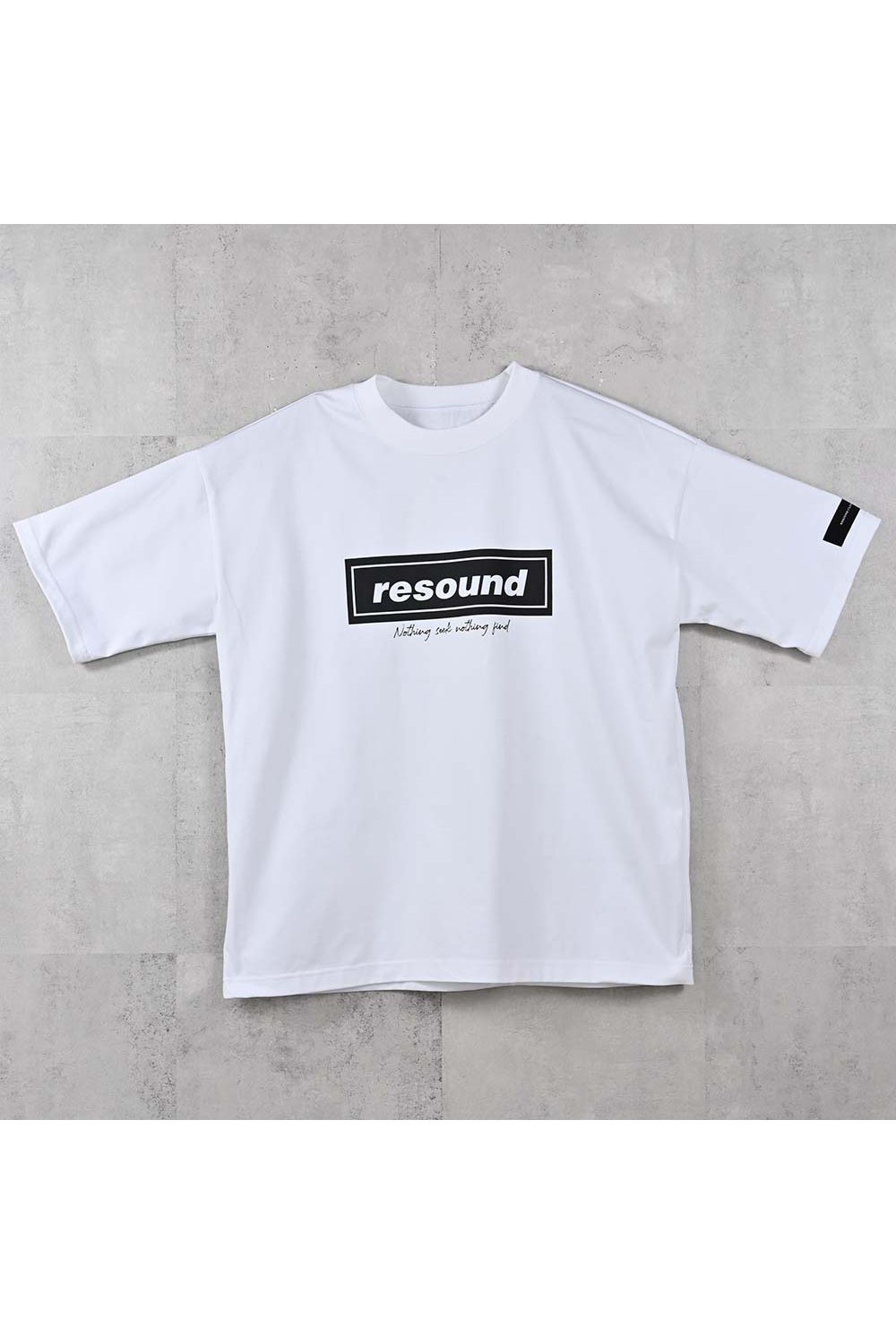 BOX OVER TEE / ボックスロゴ オーバー Tシャツ