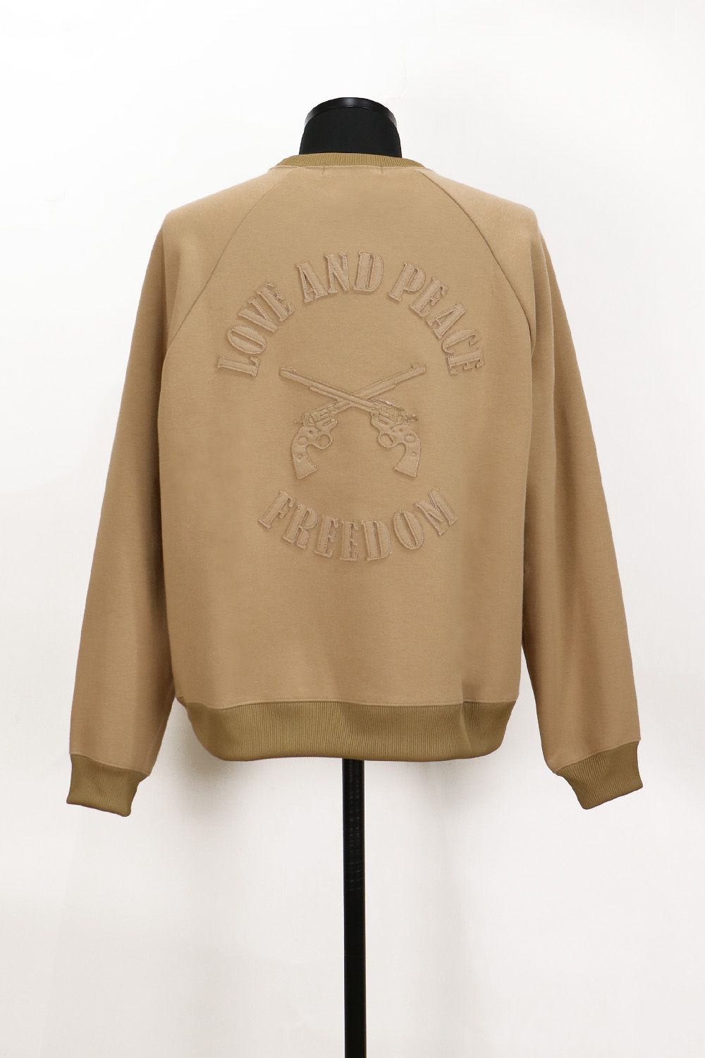 RAZOR CUT EMB SWEAT / レーザーカット エンブロイダリー スウェット