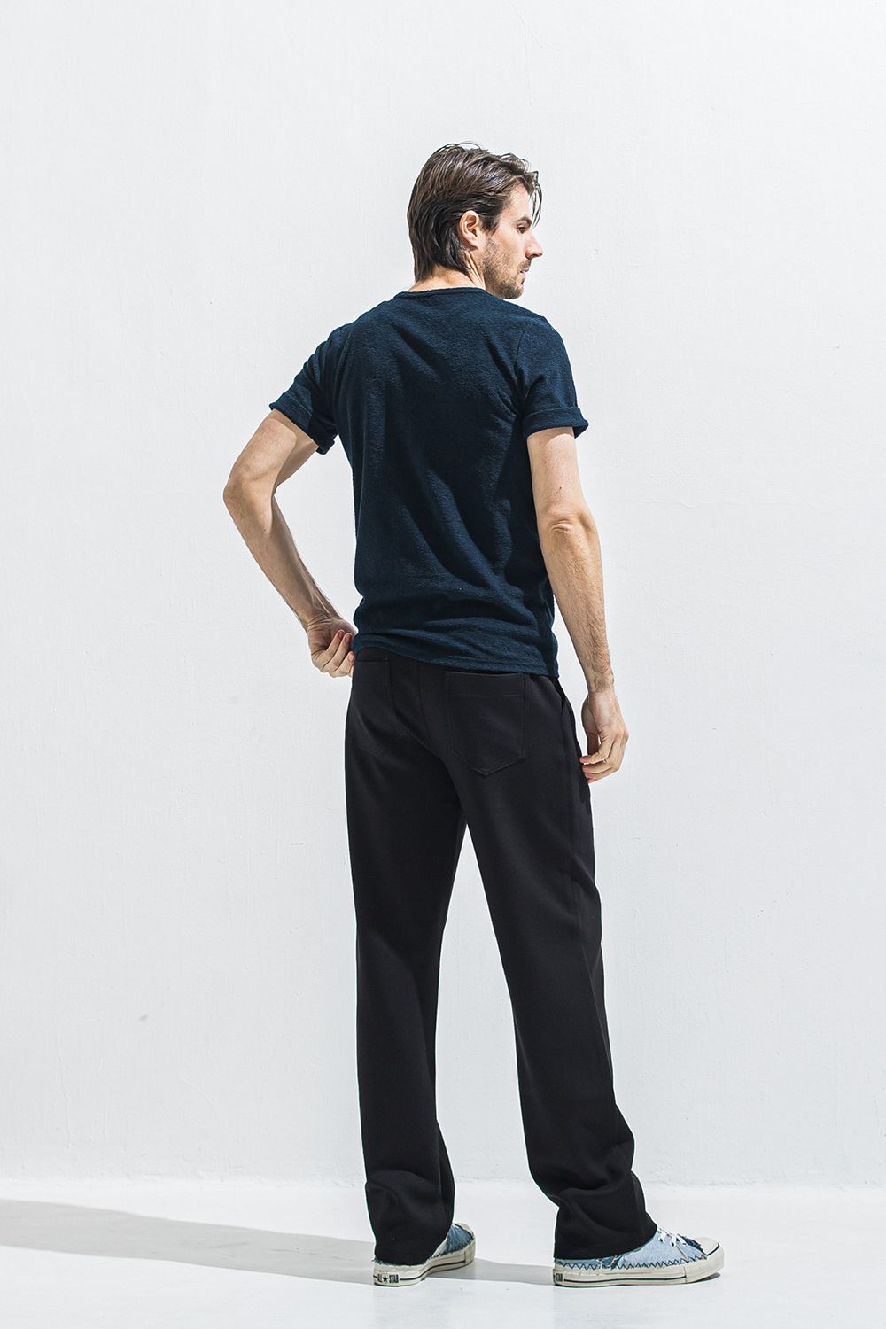 SEMI WIDE TUCK PANTS / セミワイド タック パンツ