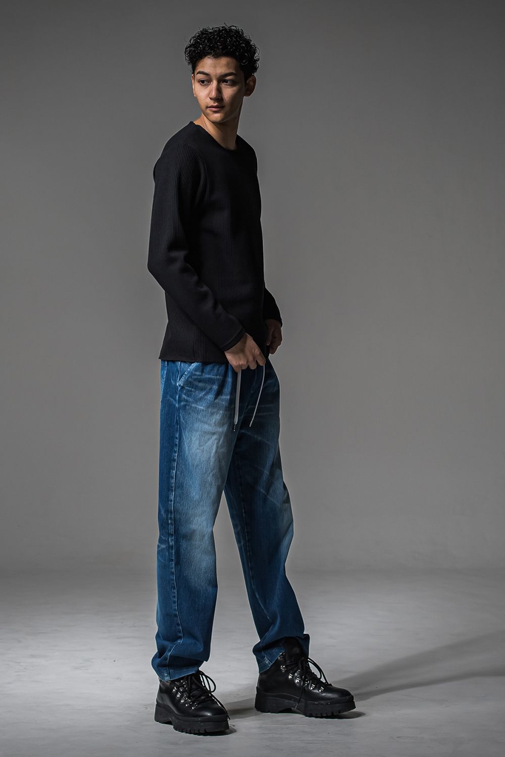 CUTOFF RAIL LONG SLEEVE / カットオフ ロングスリーブ