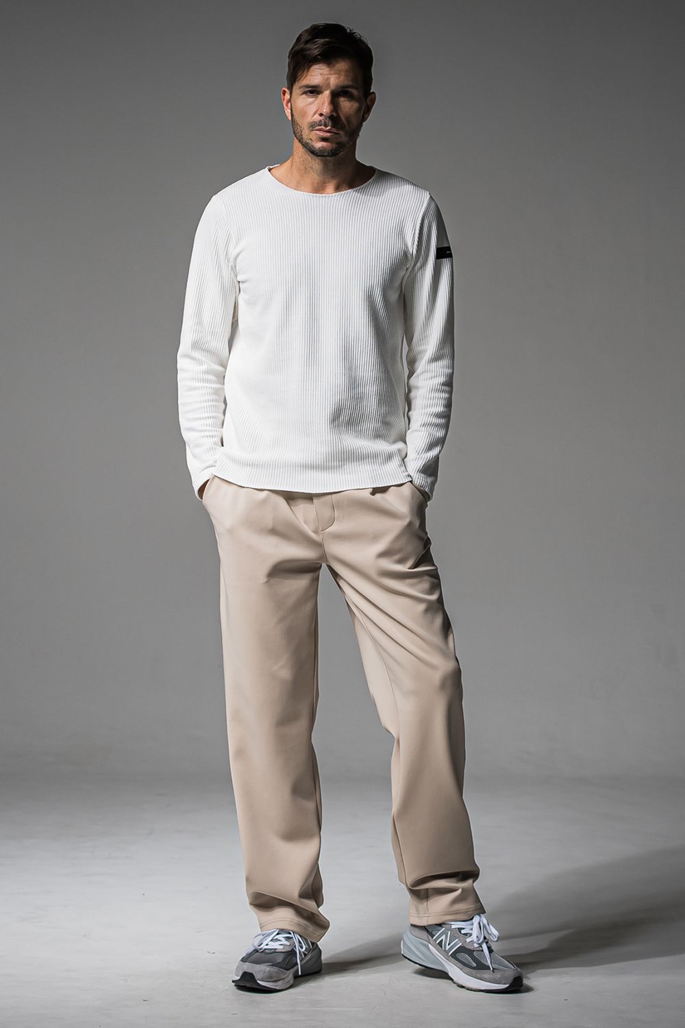CHRIS EASY WIDE TUCK PANTS / クリス イージーワイドタックパンツ