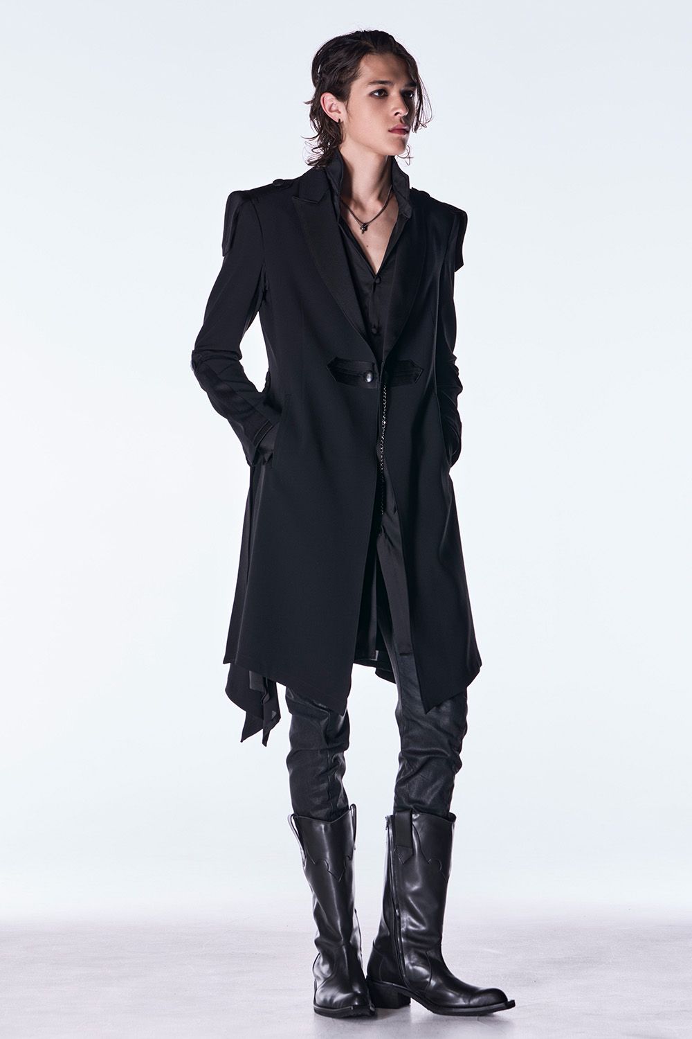 Back Satin Goth Jacket II / バックサテン ゴス ジャケット II